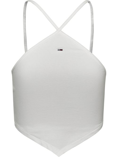 CROP TOP CON CUELLO HALTER