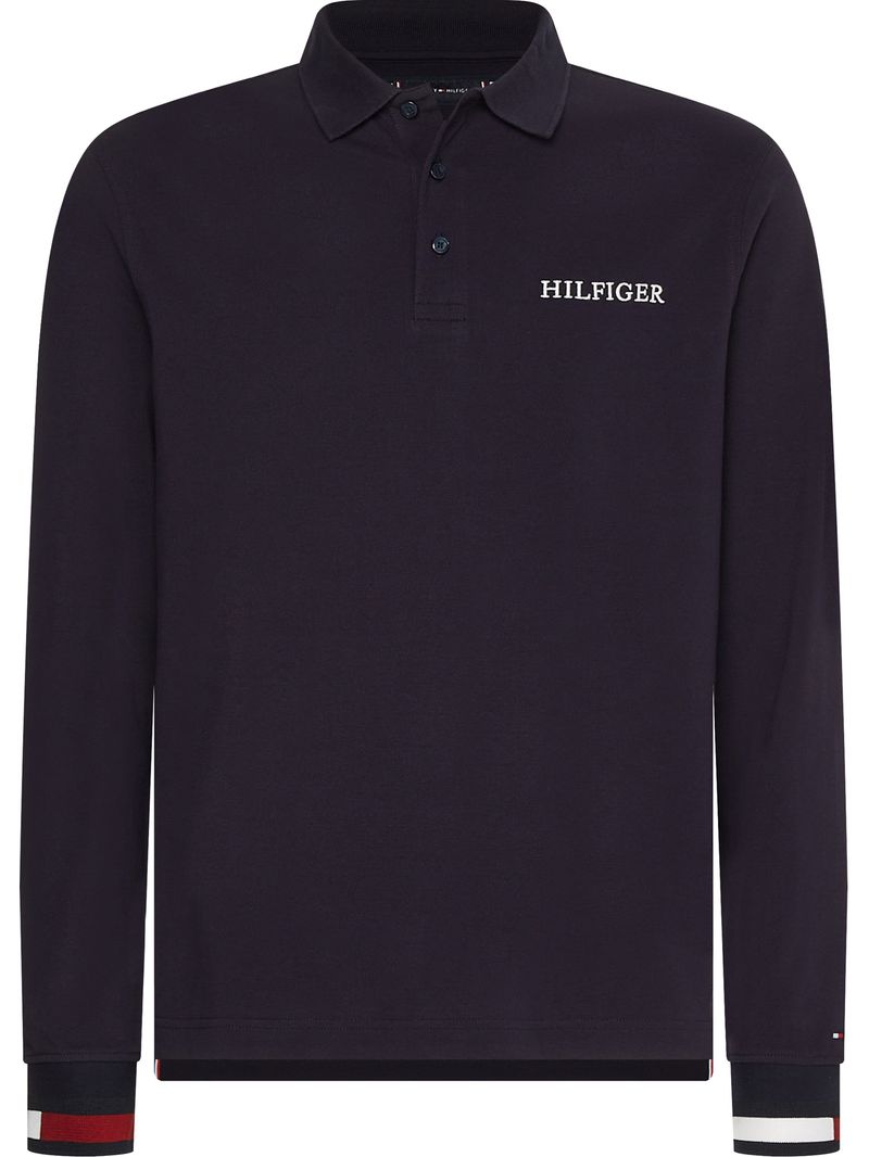 Polo manga larga tommy hilfiger online