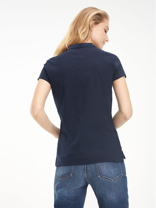 POLO EN ALGODÓN ELÁSTICO DE CORTE SLIM