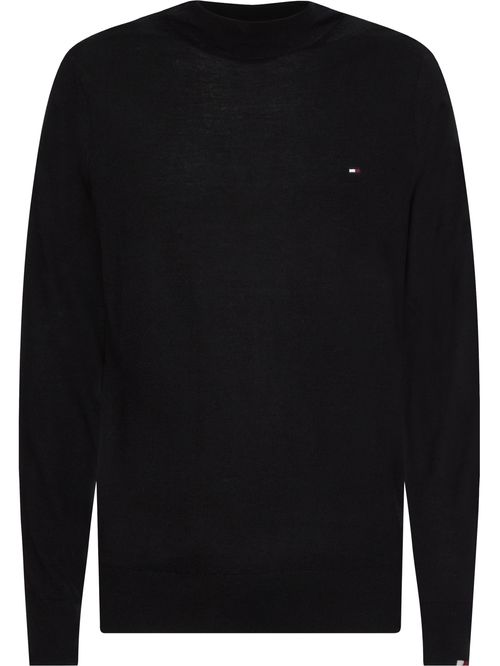 SWEATER DE LANA MERINO CON CUELLO PERKINS