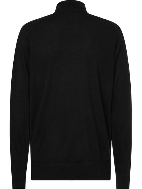 SWEATER DE LANA MERINO CON CUELLO PERKINS