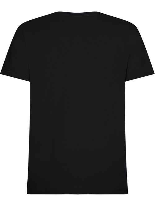 T-SHIRT EN ALGODÓN CUELLO V