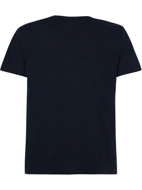 T-SHIRT EN ALGODÓN CUELLO V