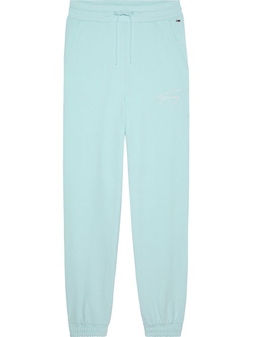 JOGGERS SIGNATURE DE CORTE AMPLIO CON LOGO