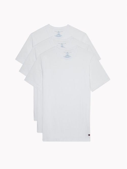 PAQUETE DE 3 T-SHIRTS DE CUELLO REDONDO CON LOGO