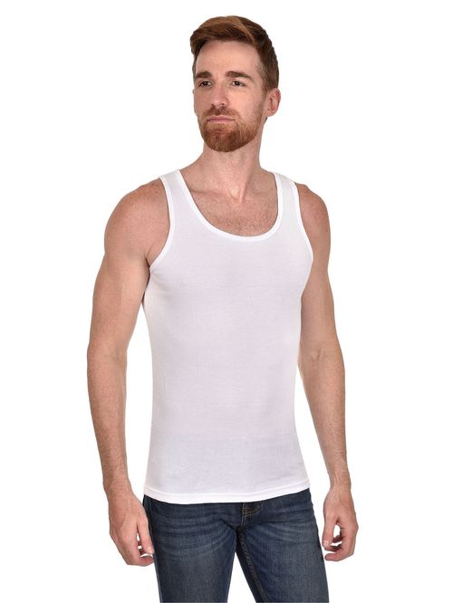 PAQUETE DE 3 T-SHIRTS SIN MANGAS CON LOGO