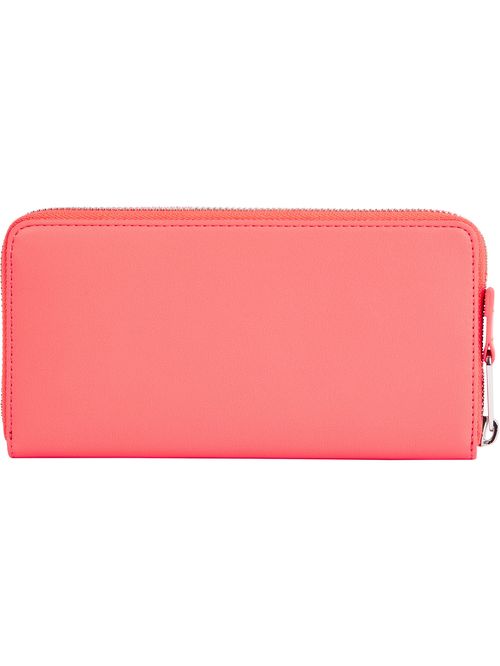 CARTERA GRANDE CON ZIPPER Y LOGO