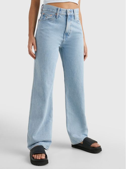 JEANS BETSY ANCHOS DE TALLE MEDIO