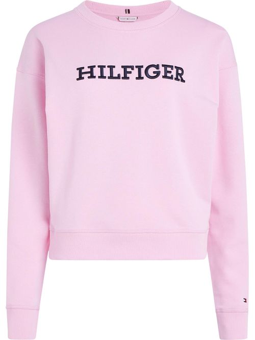 SWEATER CON BORDADO DEL MONOTIPO HILFIGER