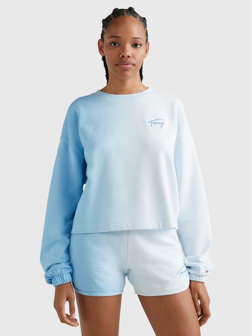 SWEATER SIGNATURE HOLGADA CON EFECTO DEGRADÉ