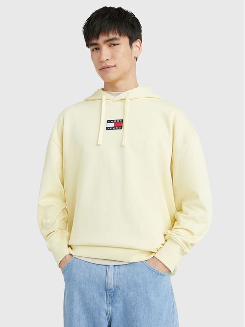 SWEATER UNIVERSITARIA CON LOGO Y HOODIE