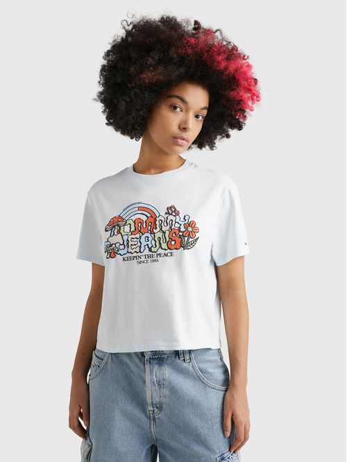 T-SHIRT DE CORTE CLÁSICO CON LOGO HOMEGROWN