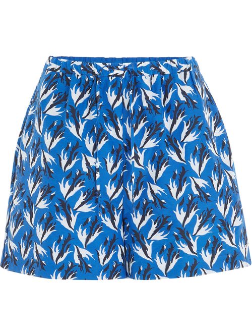 PANTALÓN CORTO CON DISEÑO FLORAL