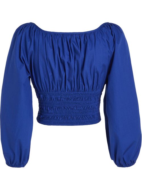 Blusa con estampado floral