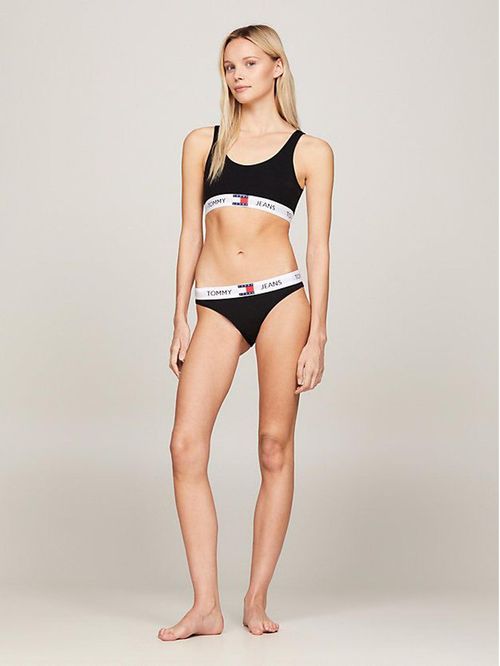 Bralette sin forro con logo heritage