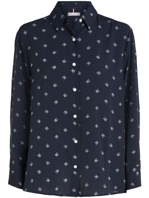 Camisa crepé estampado