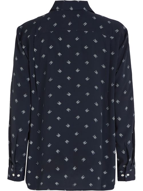 Camisa crepé estampado