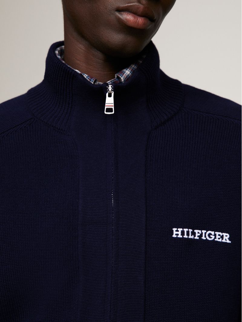 Cardigan-de-cuello-alto-con-monotipo-Hilfiger