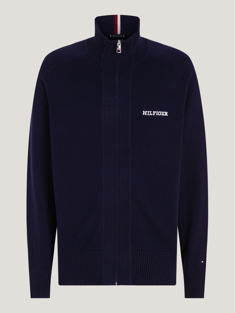 Cardigan-de-cuello-alto-con-monotipo-Hilfiger