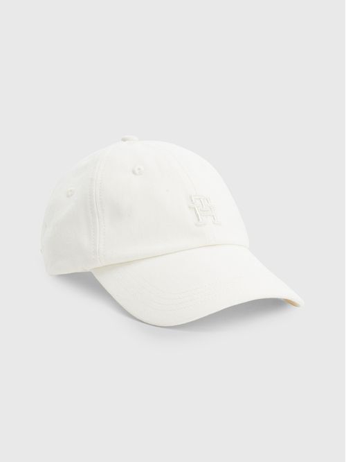 Gorra con monograma tonal bordado