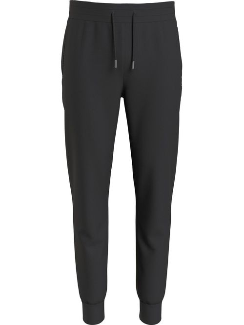 Joggers con logo y pierna recta