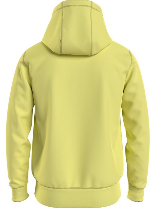 Sweater con hoodie y logo estampado