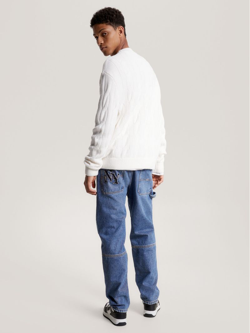 Sweater-essential-de-punto-trenzado-con-parche