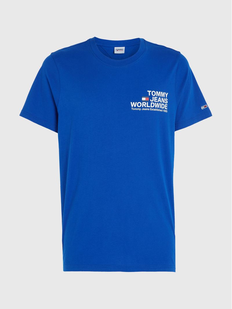 T-shirt-de-cuello-redondo-con-logo