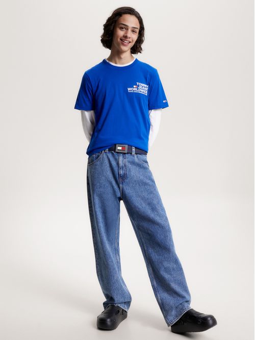 T-shirt de cuello redondo con logo