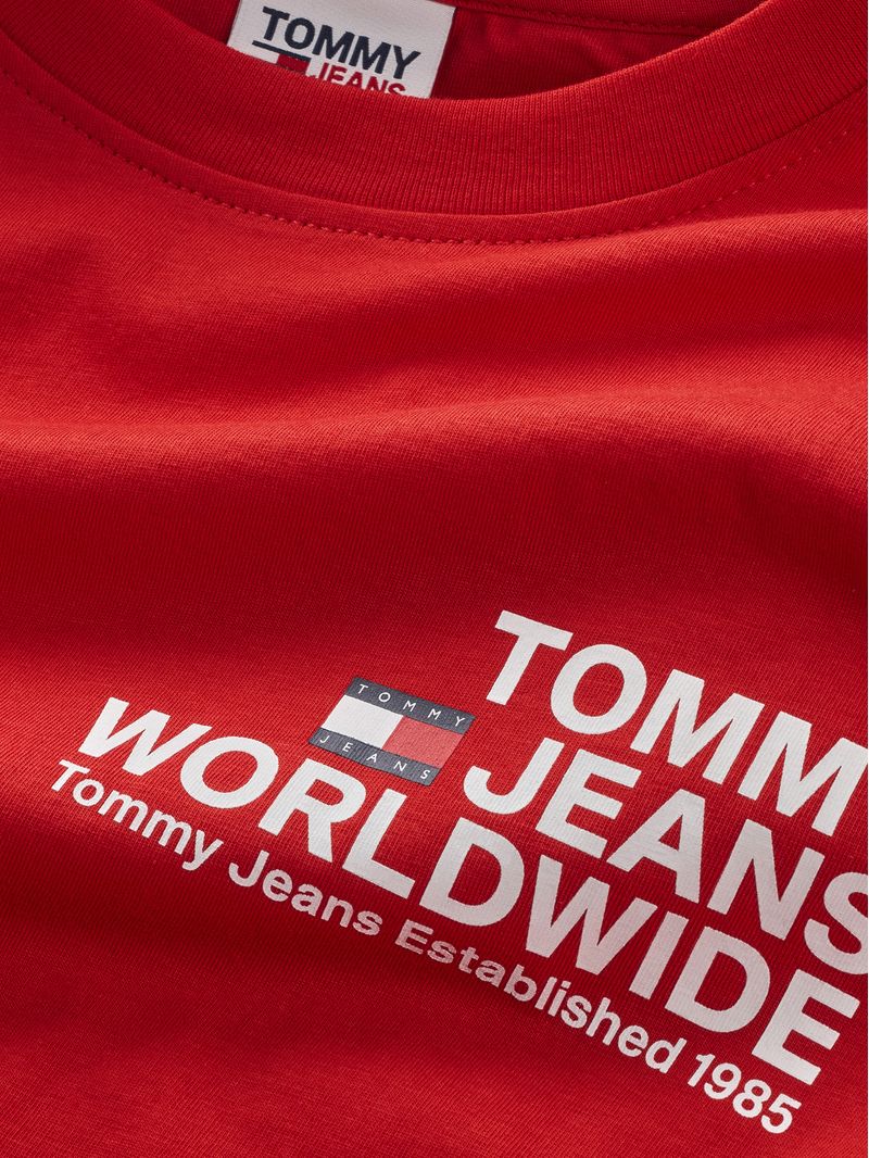 T-shirt-de-cuello-redondo-con-logo