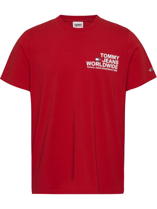 T-shirt de cuello redondo con logo