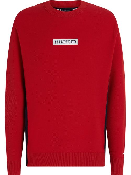 Sweater de colores contrastantes