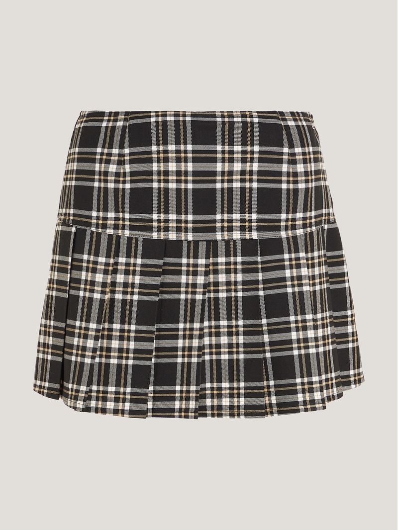 Minifalda-pantalon-plisada-de-cuadros