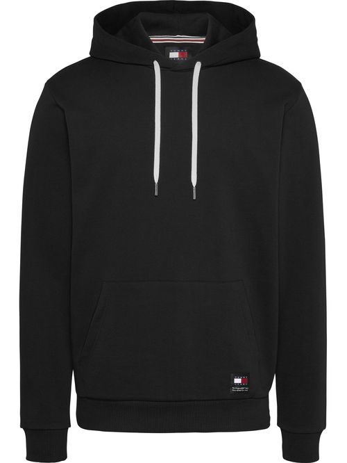 Sweater manga larga con hoodie de corte regular