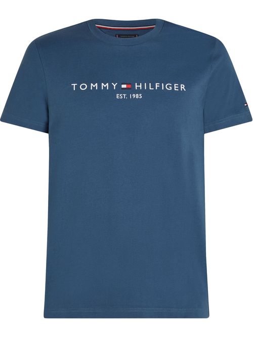 T-shirt con logo bordado