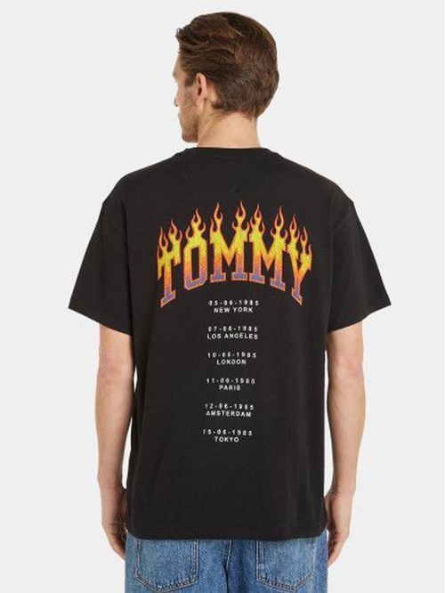 T-shirt relaxed con logo Flame