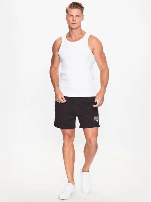 Shorts de felpa con cordón y logo