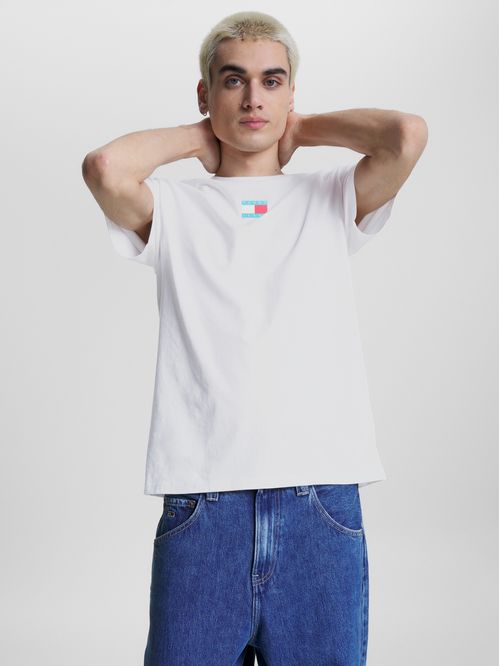 T-shirt clásica de punto con logo