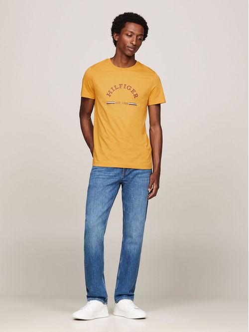 Camisa de corte slim con logo