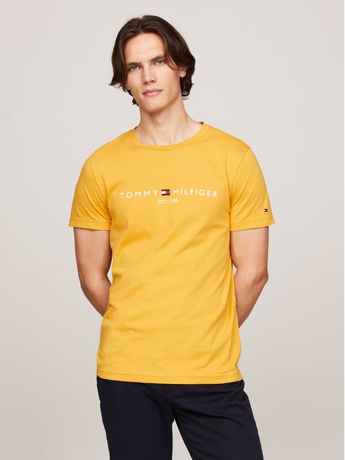 T-shirt con logo bordado