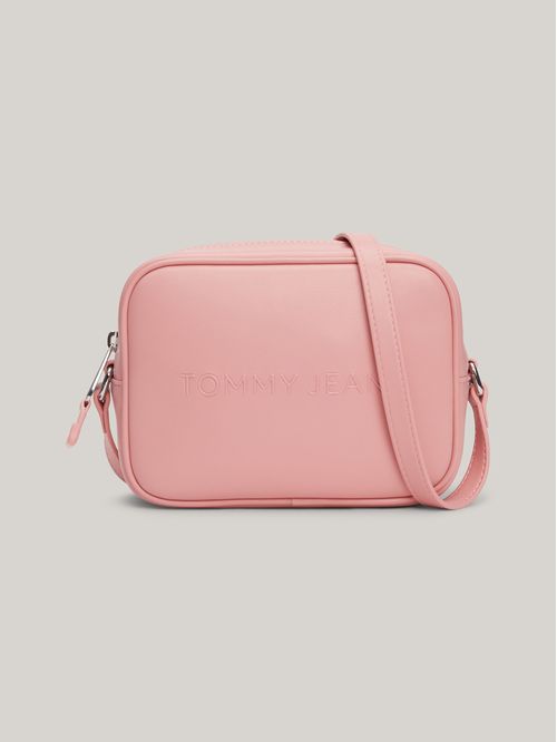 Cartera bandolera Essential con logo en relieve