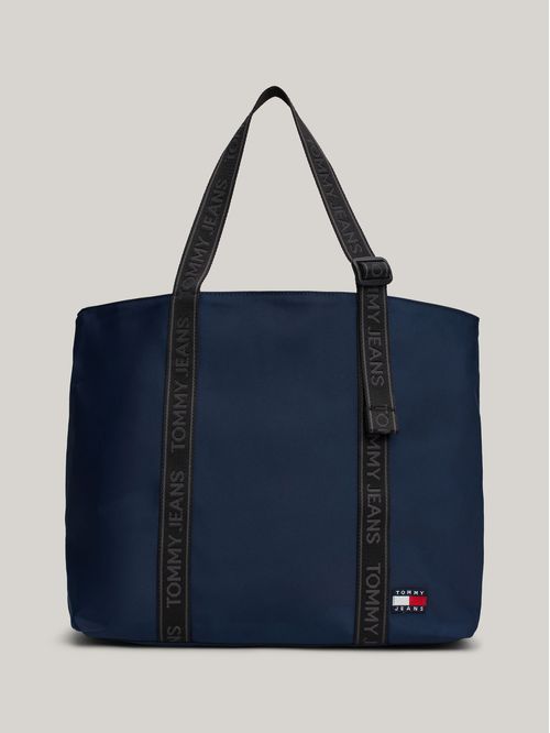 Cartera tote con inscripción Essential