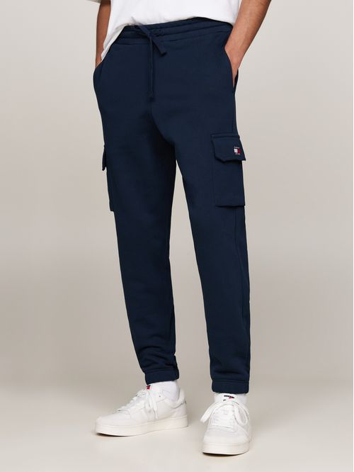 Joggers con bolsillos cargo con parche