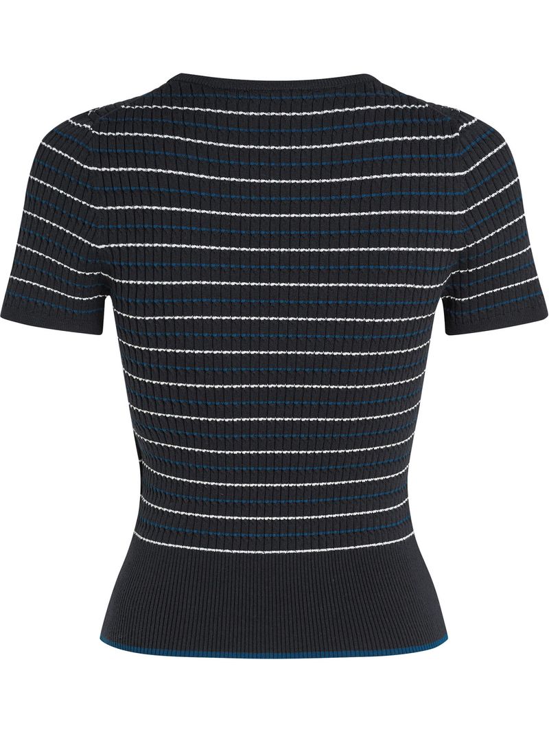 Sweater-de-manga-corta-con-diseño-de-rayas