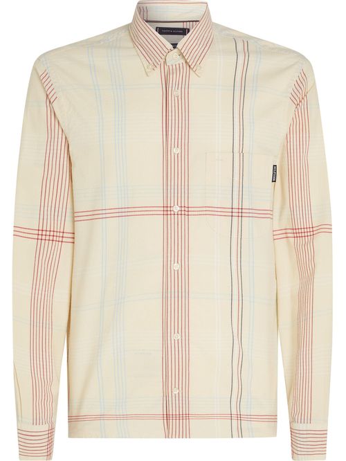 Camisa de cuadros con corte regular