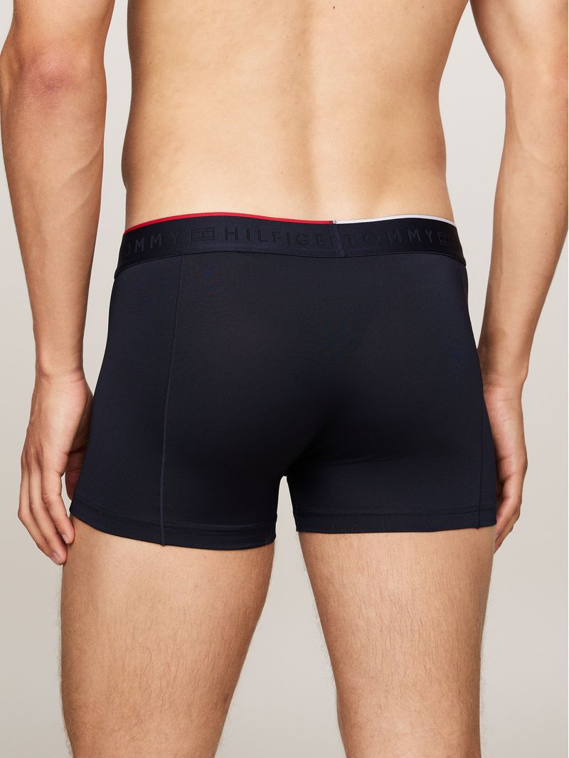 Boxer Uomo Low-Rise Modello Trunk - Mix Cotone Ed Elastan, Vestibilità Aderente - Taglie M/L, Colori Vari