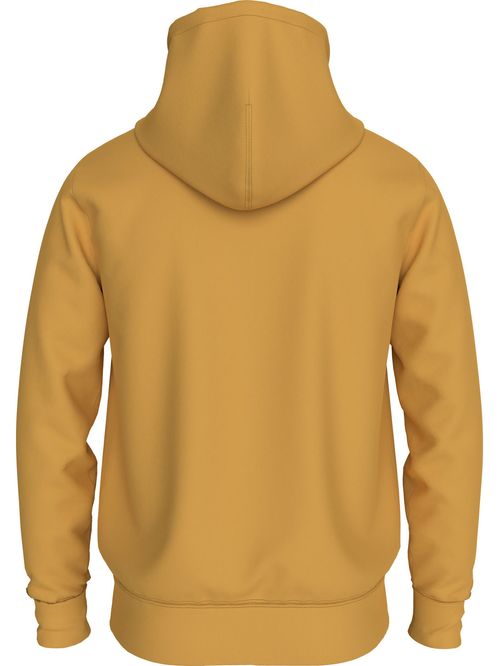 Sweater con hoodie y logo estampado