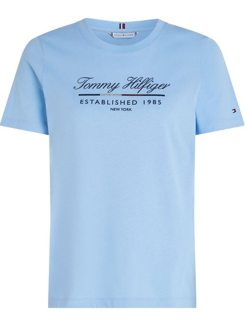 T-shirt de corte regular con logo gráfico script