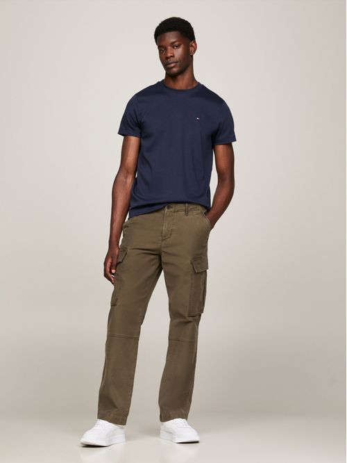 T-shirt de tejido interlock con corte slim