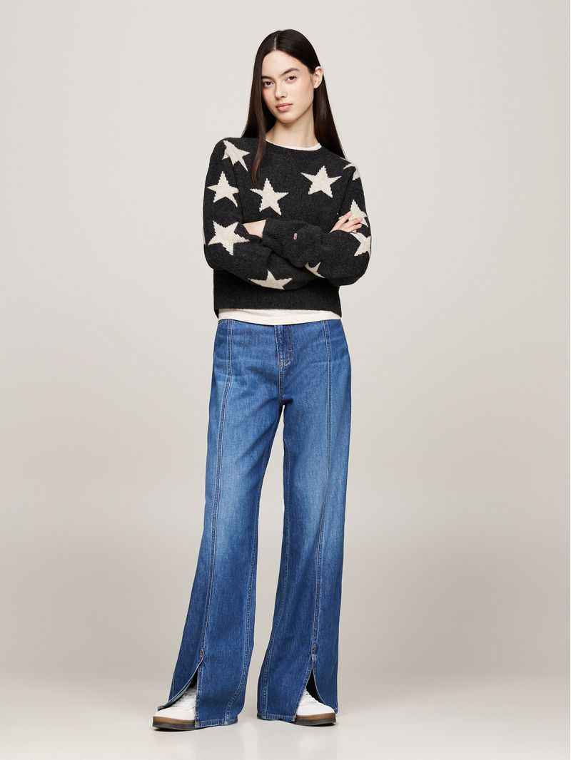 Sweater-holgado-con-diseño-de-estrellas